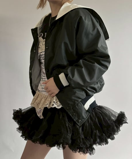 【USED】 Sheer Tulle Panier / 251206-006