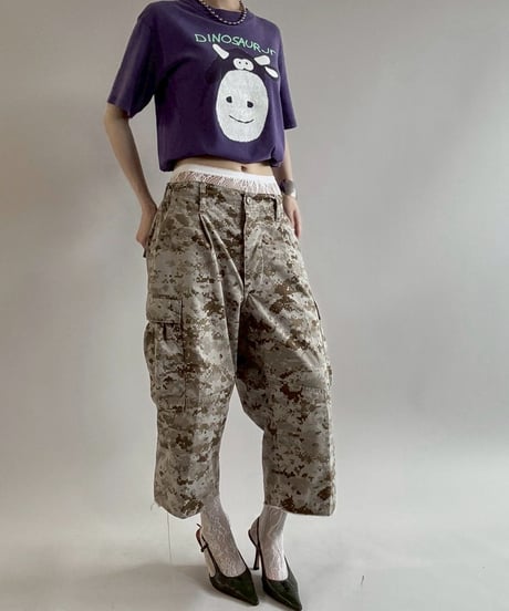 【USED】 Cutoff Military Shorts / 250621-011