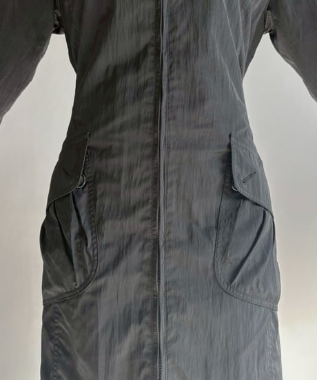 【USED】 Design Nylon Coat /251220-018