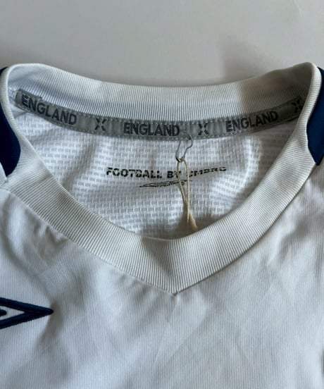 【USED】07~08's UMBRO England Training Soccer Shirt / 250809-014