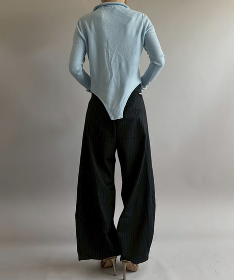 【RE;CIRCLE】 RE Rib Knit Leotard Top / 260416-001