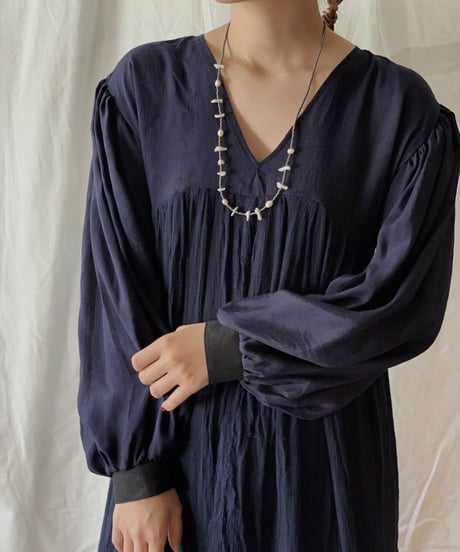 【RE;CIRCLE】 Remake Indy Cotton MUJI one-piece④/210331-004