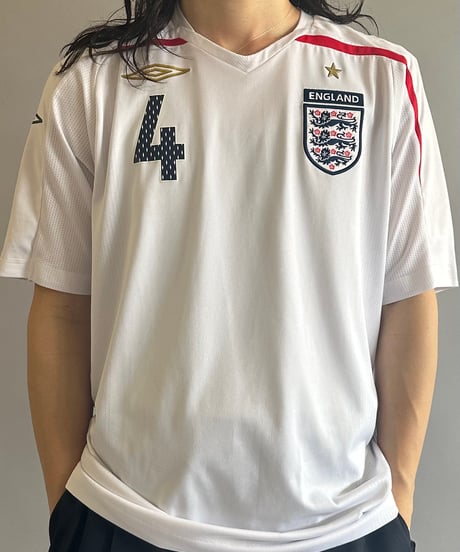 【USED 】UMBRO ENGLAND Soccer Shirt /240603-042