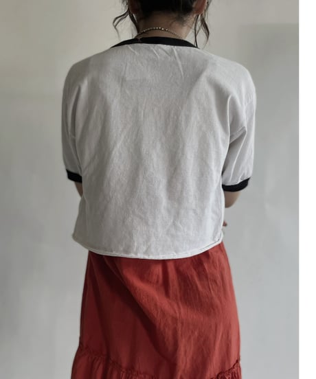 【USED】 Cutoff Ringer T-shirt / 220604-016