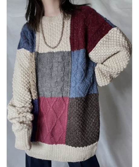 【USED】 Alan Knit L/S Top②/ 220120-055