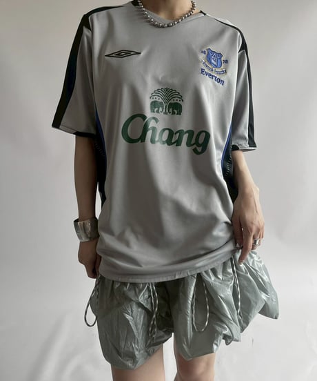 【USED】14~15's UMBRO Everton Soccer Shirt / 250712-007