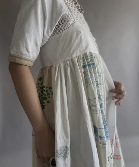 【RE;CIRCLE】RE Eco-Friendly Bag Camisole Long One-piece / 230427-016
