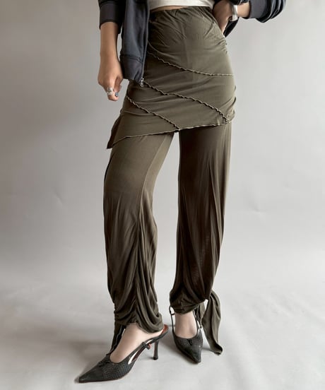 【USED】  Layered Flare Pants / 250920-009
