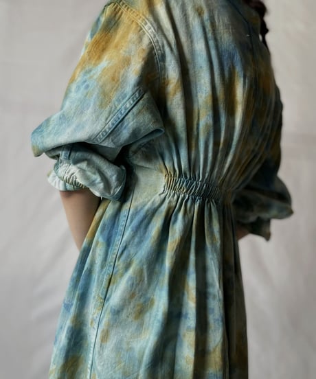 【RE;CIRCLE】  RE Tie-dyed Medical S/S Gown②/20210819-036