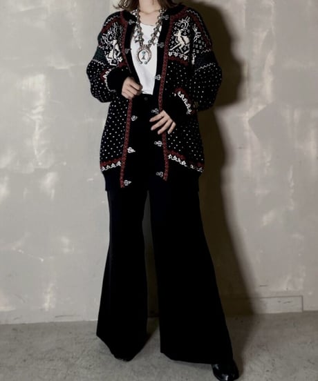 【USED】 Nordic Knit Cardigan / 201120-030