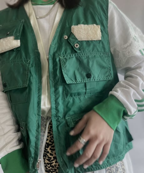 【USED】 Nylon Hunting Vest / 2300513-005