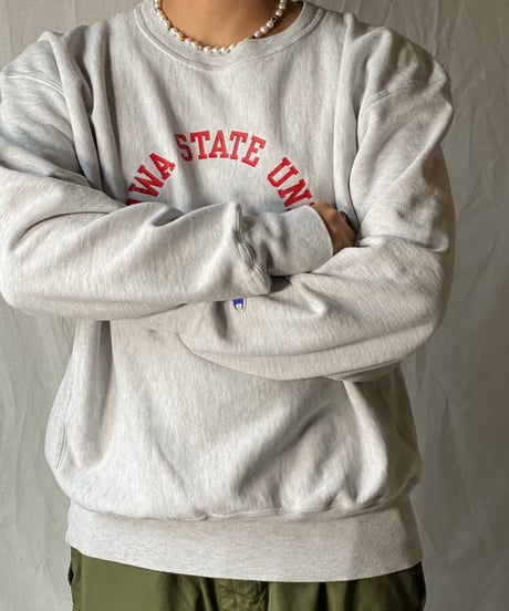 【USED】 Champion Reverse Weave Sweat IOWA STATE UNIV./210516-040
