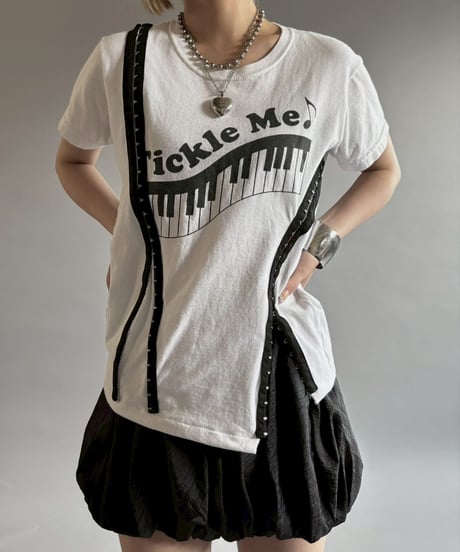 【RE;CIRCLE】 RE Hock Tape T-Shirt  / 250828-006