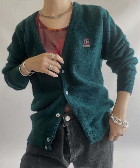 【USED】IZOD Acrylic Cardigan/ 230909-020
