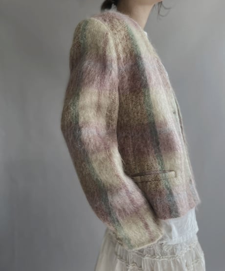 【USED】 Pure Wool Knit Jacket / 230102-012