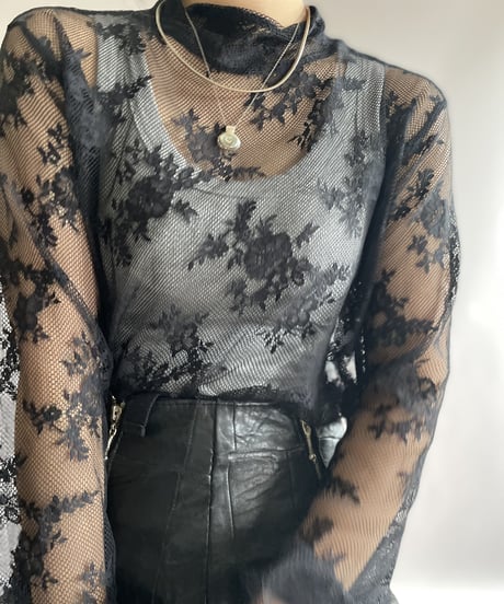 【USED】 Atmosphere See-through Top / 221217-011
