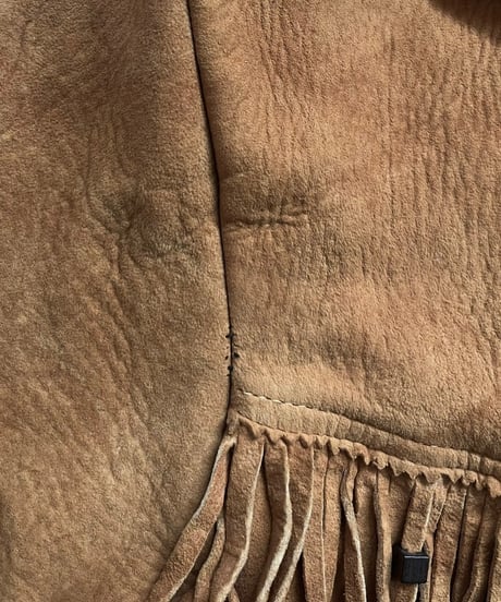 【USED】 Suede Fringe Jacket /250301-001