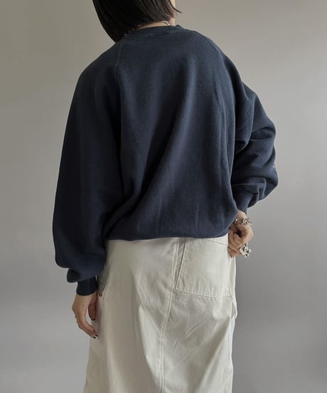 【Mashup Products】 Silk Screen Hanes L/S Sweat top /  240217-008