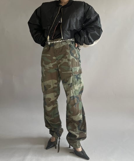 【RE;CIRCLE】 RE MA1 × Alan Knit Short Jacket / 241219-001