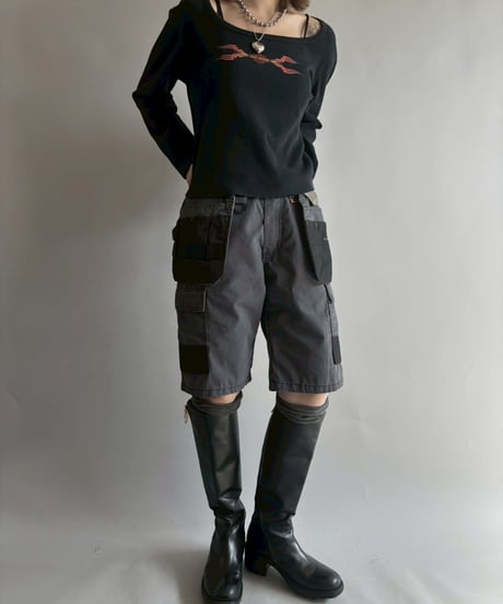 【USED】03's  HARLEY DAVIDSON L/S T-shirt / 251004-020