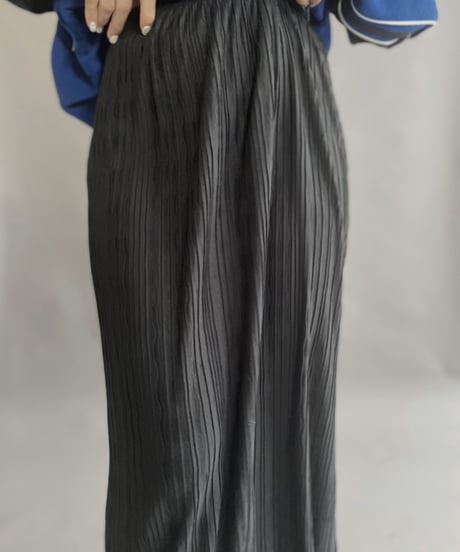 【USED】 Poly Long Skirt / 230311-004