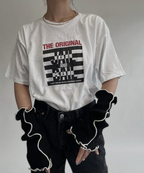 【USED】 T-shirt "Jail-A-Thon For The American Cancer Society" / 220827-008