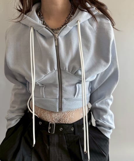 【RE;CIRCLE】 RE Zip Parka Short  / 251002-012