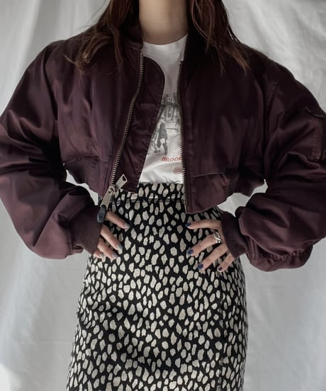 【RE;CIRCLE】 RE MA1 Short Jacket②/220102-038