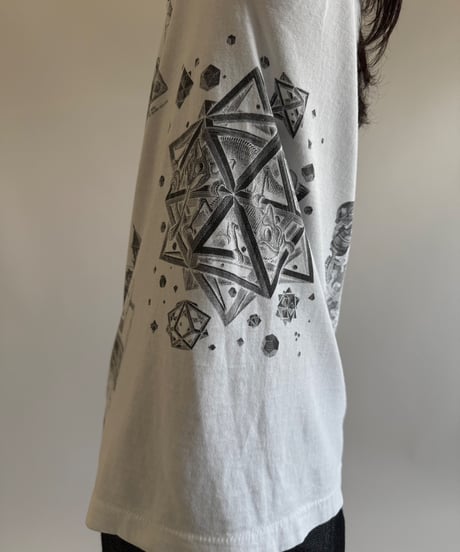 【USED】 Made in USA 90's SOFTEE M.C. ESCHER T-Shirt /250621-029