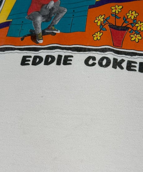 【USED】 Made in USA 94's Hanes EDDIE COKER T-Shirt /250621-033