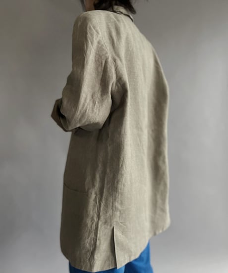 【USED】 Hugo Boss Linen Tailored Jacket / 220903-018