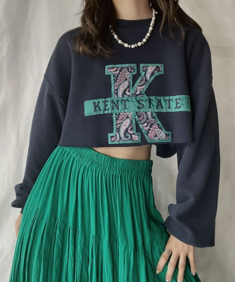 【USED】  Cut off Sweat KENT STATE/210921-022