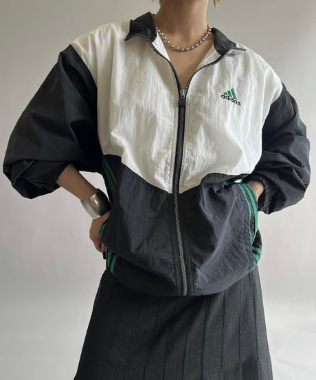 【USED】 adidas 90's Nylon Jacket /240921-001