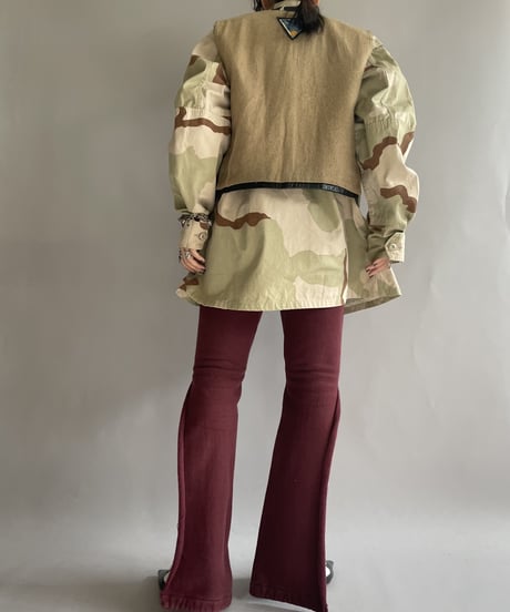 【USED】 Army Camouflage Jacket  / 221217-003