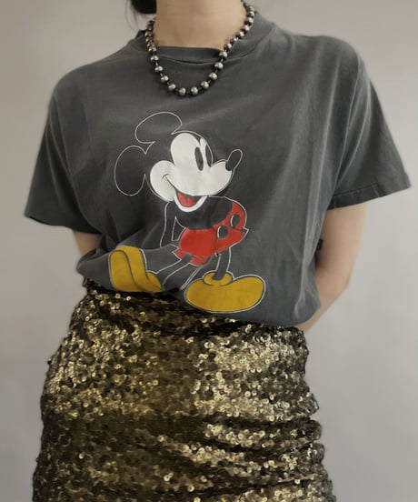 【USED】  Disney Mickey T-shirt / 230430-012