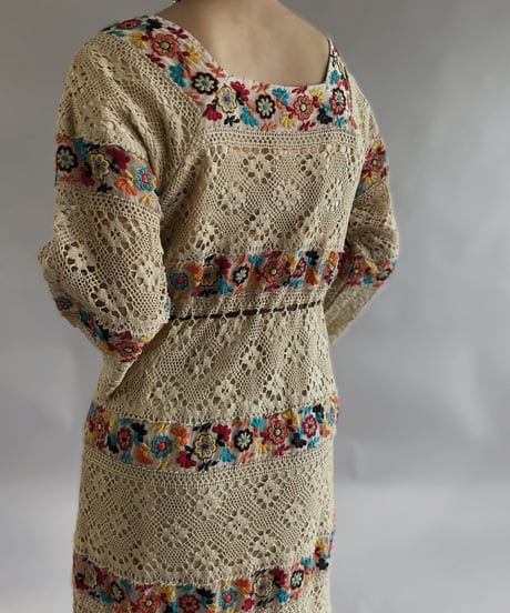 【USED 】Patterned Long One-Piece /240511-003