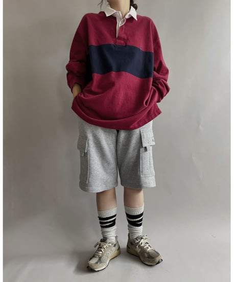 【USED】 Polo By Ralph Lauren Rugby Shirt / 220910-003