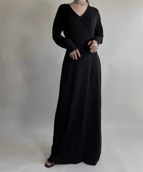 【USED】 Poly L/S Dress / 220414-007