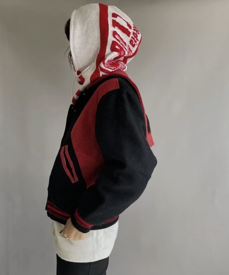 【USED】 Trophy Jackets Wool Stadium Jacket  / 221224-013