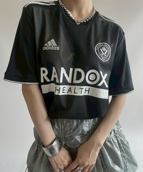 【USED】21~22's adidas SHEFFIELD Soccer Shirt / 250712-009