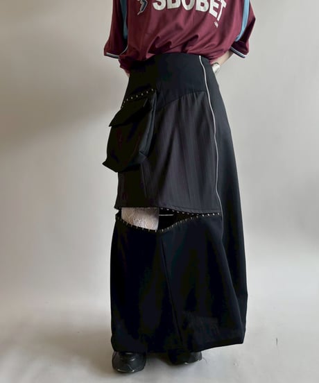 【値下不可】the tiny shop by mori リメイク スカート the tiny shop by mori リメイクスカート CATEGORY Pants