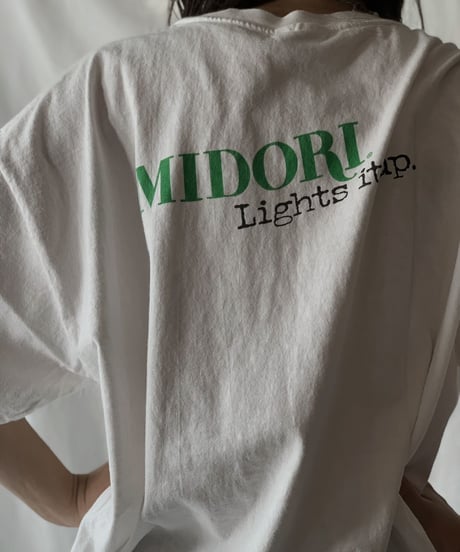 【USED】S/S T-shirt MIDORI margarita /210602-003