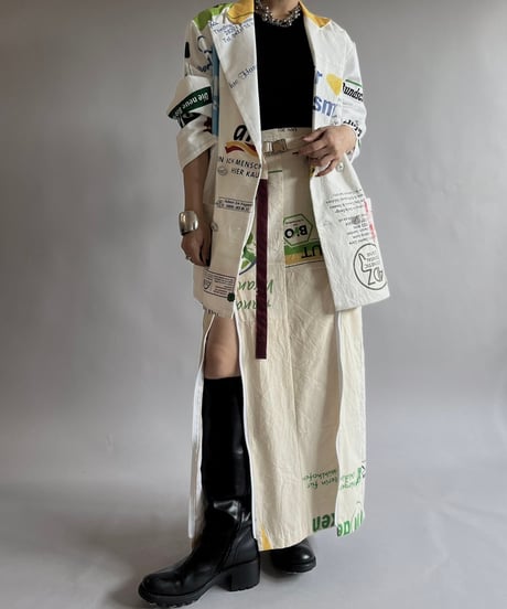 【RE;CIRCLE】RE Eco-Friendly Bag Belt Bag Skirt  / 240905-034