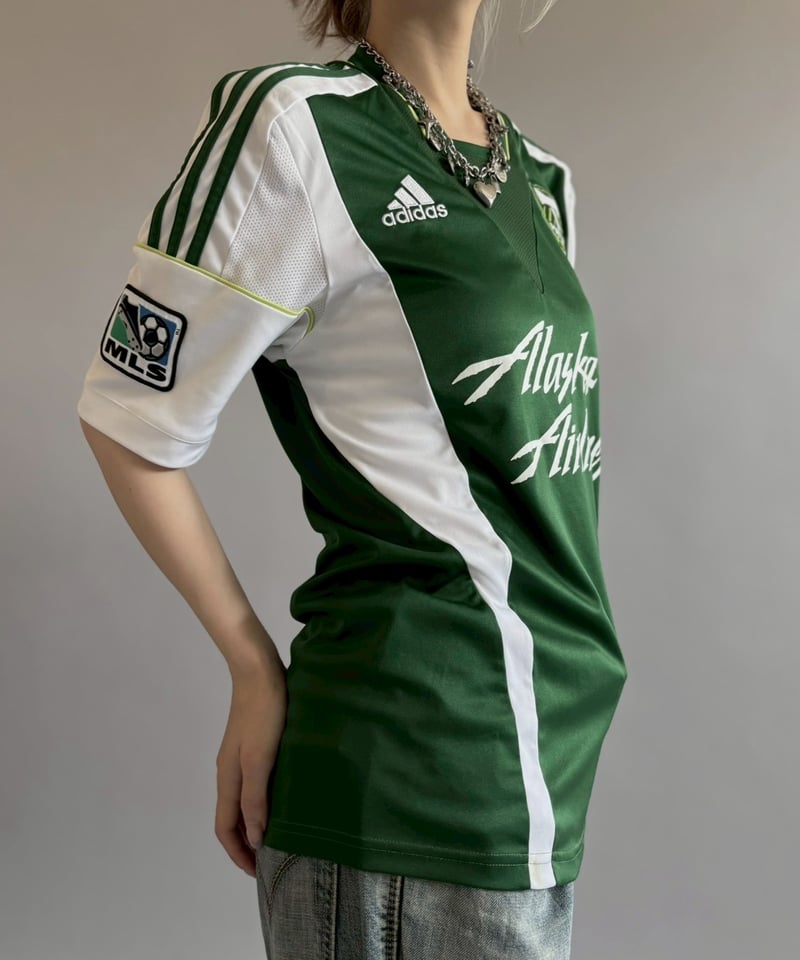 USED】 13~14's adidas Portland Timbers Soccer S