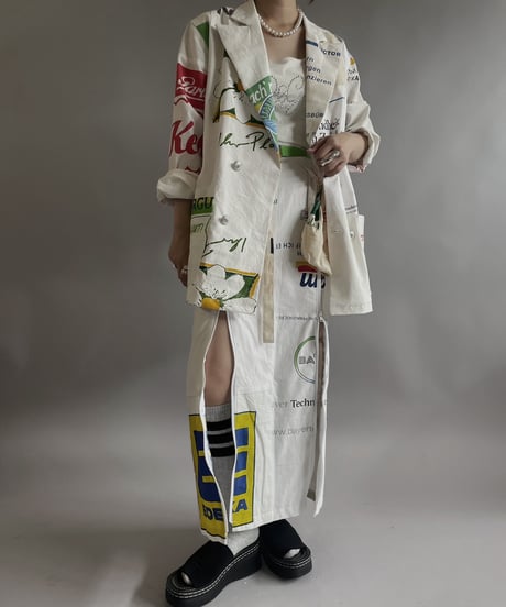 【RE;CIRCLE】RE Eco-Fri0endly Bag Double Jacket / 240516-012