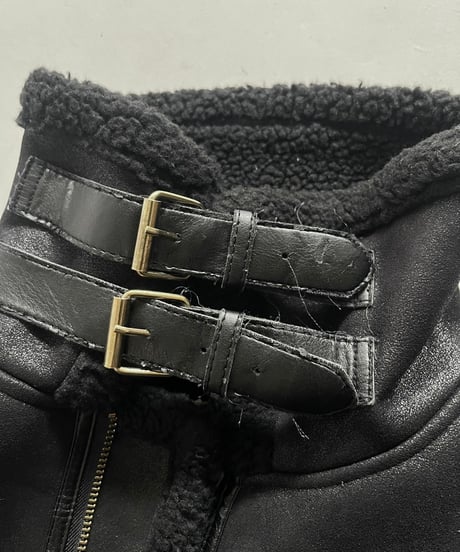 【USED】 ZEN Fake Leather Coat/250125-008