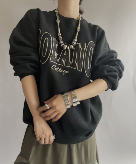 【USED】  'Solano College' Sweat Shirt / 220917-002