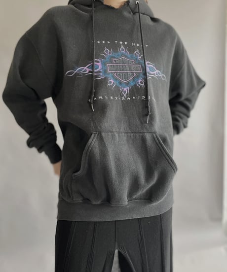【USED】 Harley Davidson Hoodie Sweat Shirt / 230128-010