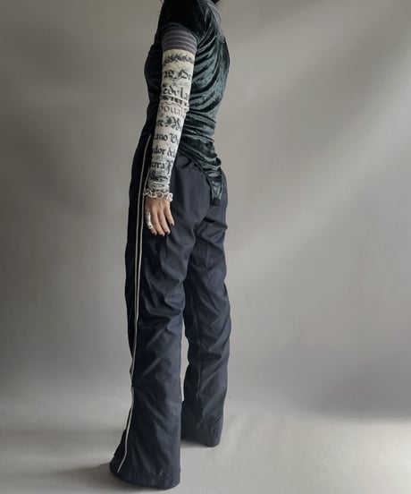 【USED 】 Nike nylon Line Pants/ 231202-021