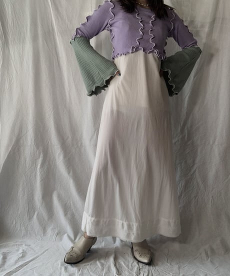 【USED】 Poly Slip Camisole② /210604-050